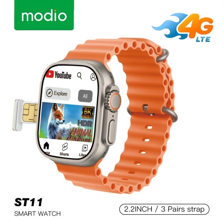 ساعت سیم کارت خور حافظه 64 گیگ MODIO ST11