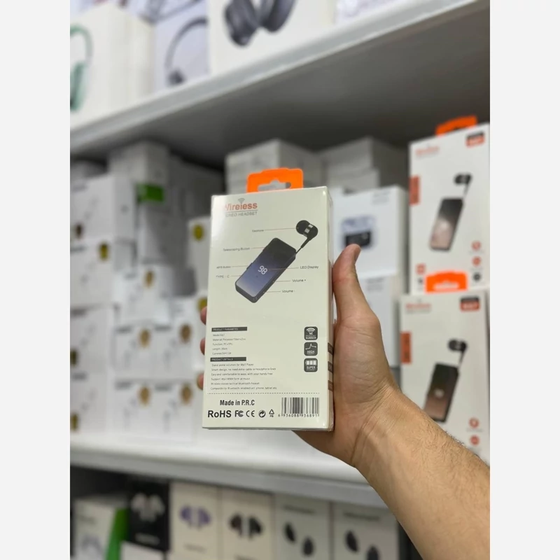 هندزفری سیمی بلوتوثی K67