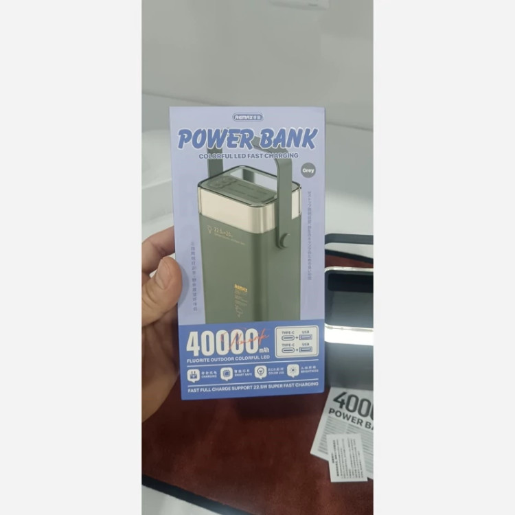 پاوربانک اورجینال ریمکس 40 هزار میلی آمپر مدل REMAX RPP-596