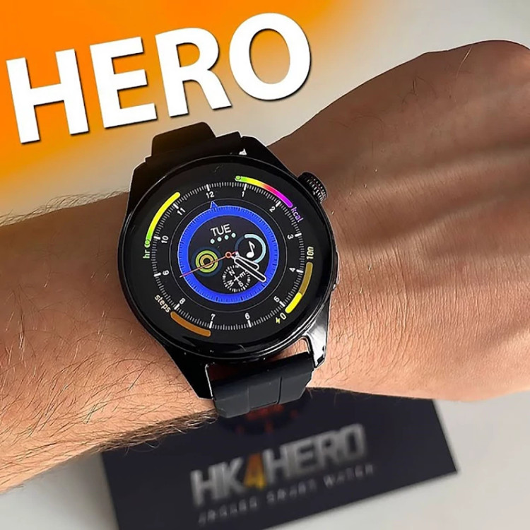 ساعت هوشمند صفحه گرد HK4 hero