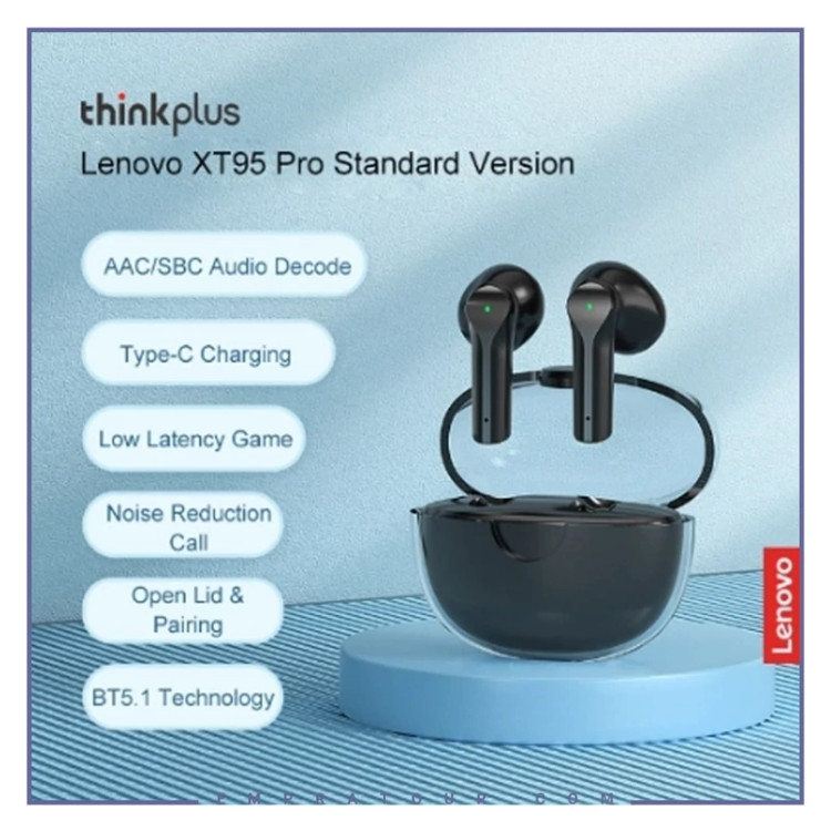 هندزفری بی سیم لنوو مدل Think Plus Live Pods XT95 Pro TWS