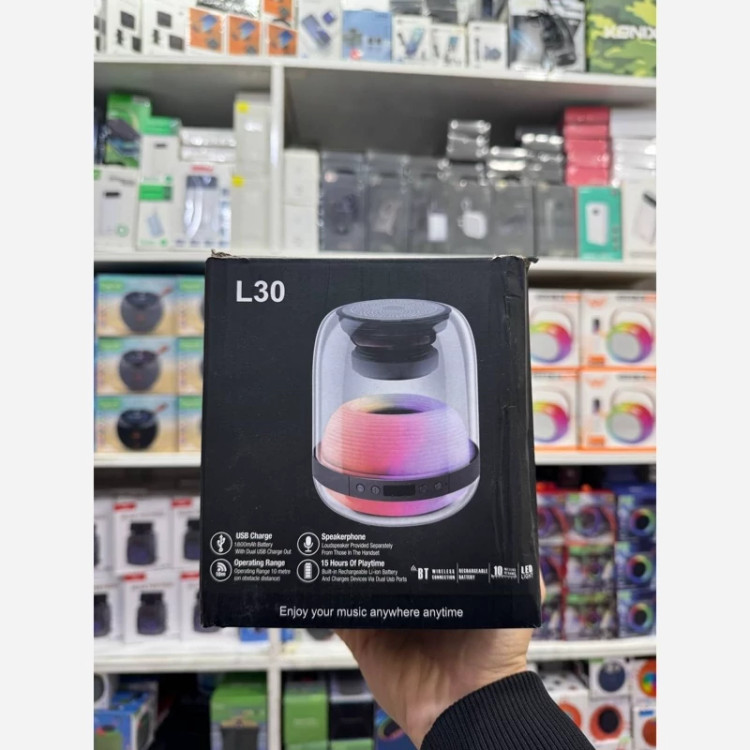 اسپیکر تمام شیشه ای حرفه ای مدل L30