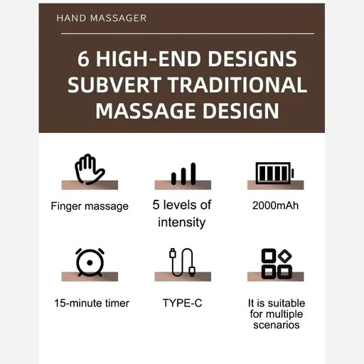 ماساژور هوشمند دست SMART HAND MASSAGER