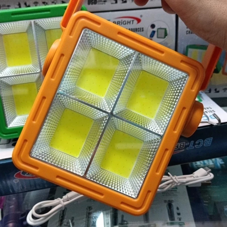 پروژکتور شارژی و خورشید مدل SOLAR LIGHT BCT-8005A