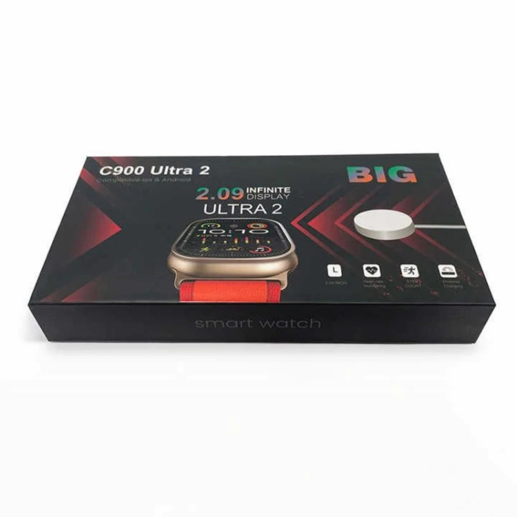 ساعت هوشمند c900 ultra 2 big