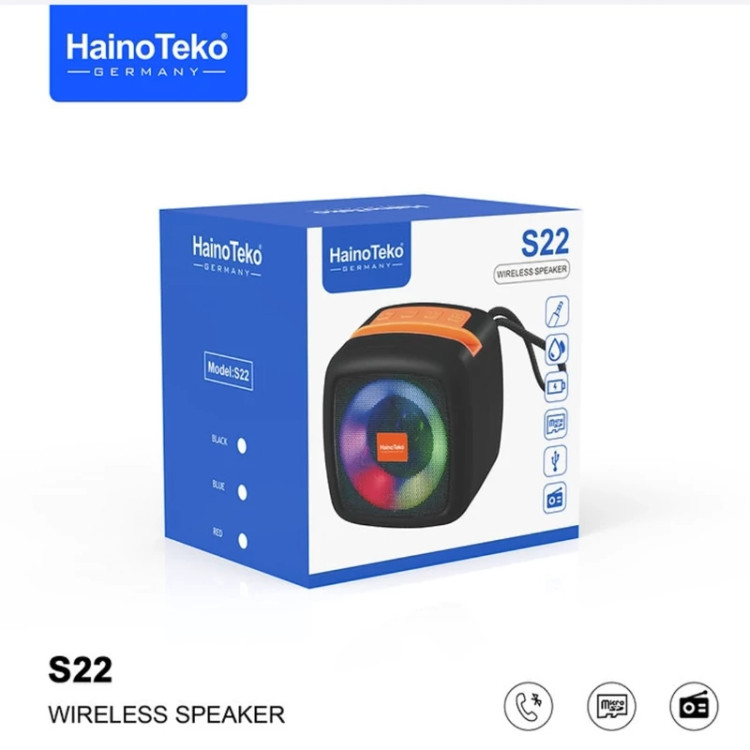 اسپیکر هاینو تکو HAINO TEKO WIRELESS SPEAKER - S22