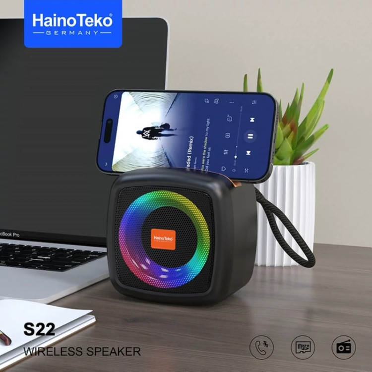 اسپیکر هاینو تکو HAINO TEKO WIRELESS SPEAKER - S22