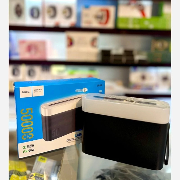 پاوربانک 50000هزار 22.5 وات hoco مدل J94A