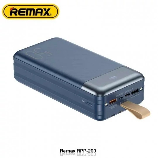 پاوربانک 50000 میلی آمپر ریمکس RPP-200
