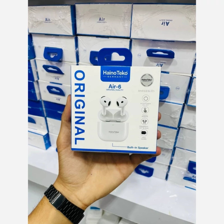 هندزفری بلوتوثی اورجینال هاینو تکو مدل HAINO TEKO AIR6