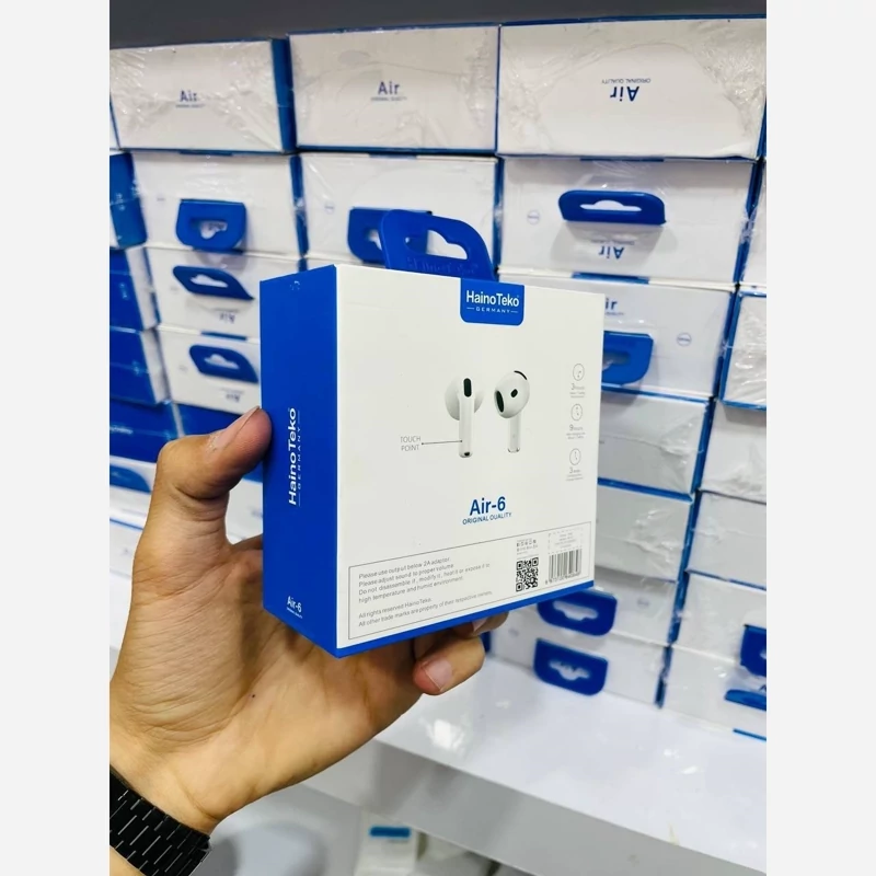 هندزفری بلوتوثی اورجینال هاینو تکو مدل HAINO TEKO AIR6