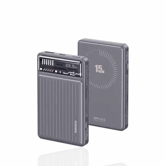 پاوربانک 10000 میلی آمپر وایرلس ریمکس RPP-615