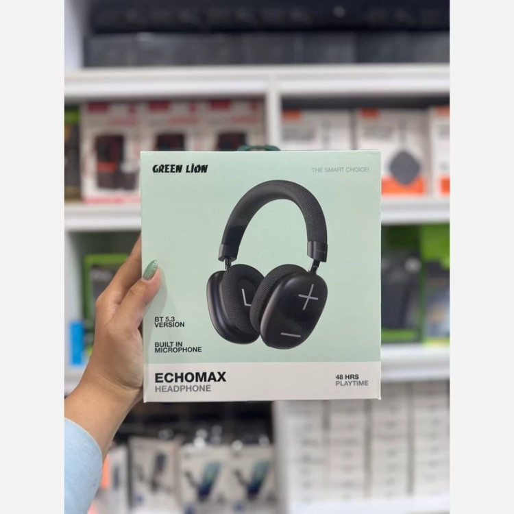 هدفون اورجینال گرین لاین مدل GREEN ECHOMAX HEADPHONE