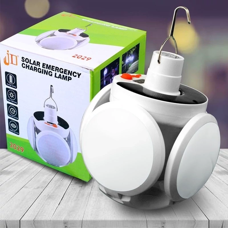 چراغ شارژی خورشیدی Flash Light Solar Emergency Charging Lamp 2029