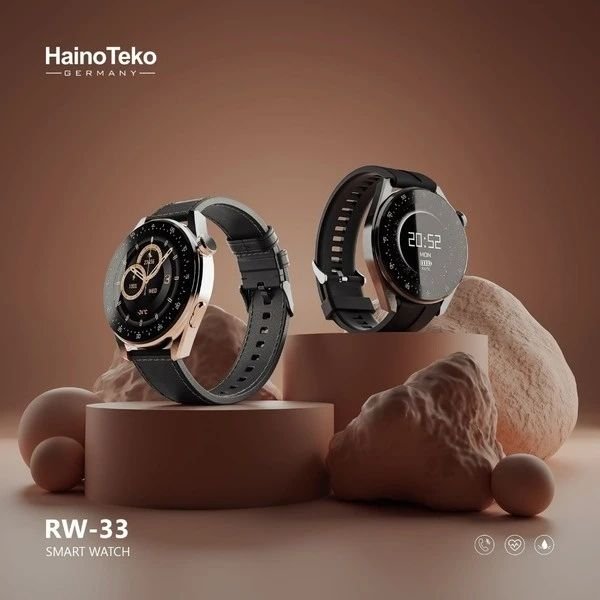 ساعت هوشمند صفحه گرد hainoteko RW33