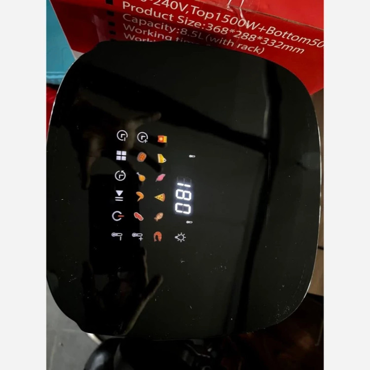 سرخ کن دو المنت بدون روغن ظرفیت 8/5 لیتر رونیکس مدل RONIX HG6893