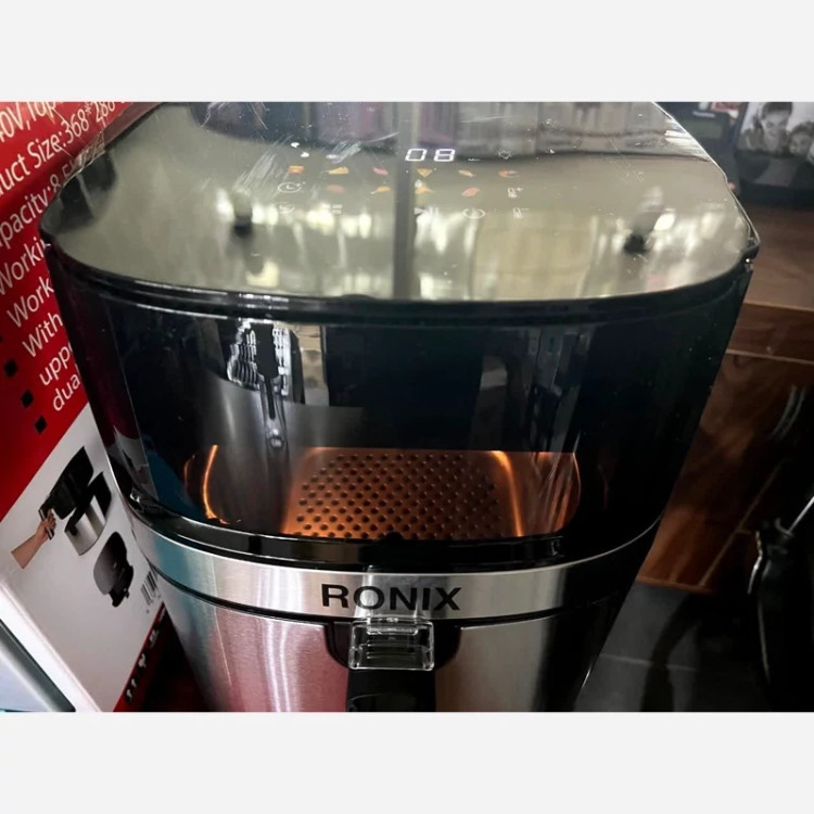 سرخ کن دو المنت بدون روغن ظرفیت 8/5 لیتر رونیکس مدل RONIX HG6893