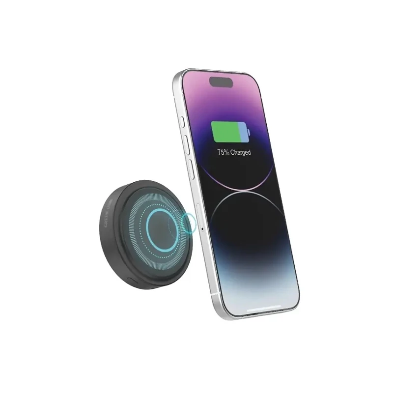 پاوربانگ مگ پاور 3000 میلی آمپر گرین Green Mag Power 3000mAh Power Bank
