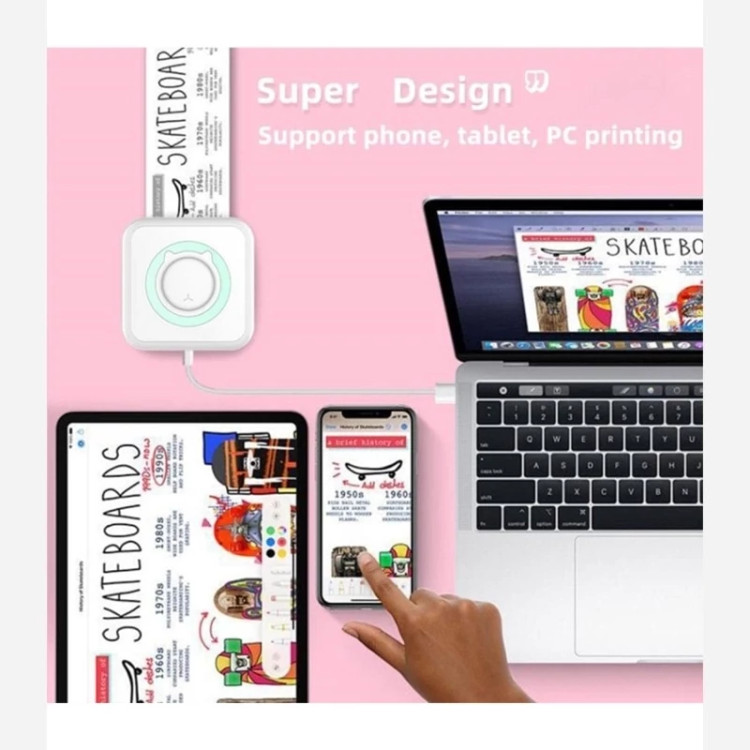 مینی پرینتر حرارتب مدل C15