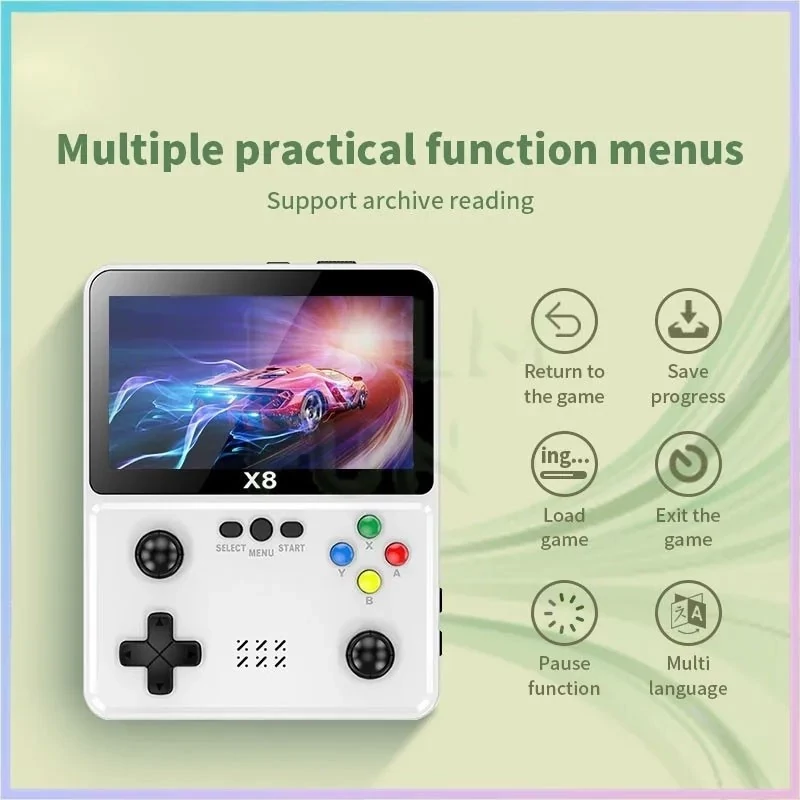 کنسول بازی دستی GAME CONSOLE X8