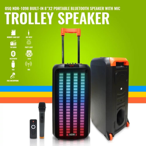 اسپیکر بلوتوثی قابل حمل NDR-1098