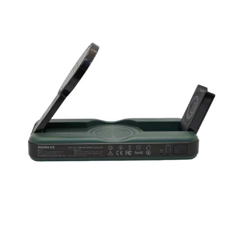 پاوربانک اورجینال وایرلس چند کاره ریمکس RPP-589 ظرفیت 10 هزار میلی آمپر