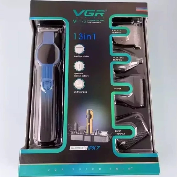 ماشین اصلاح سیزده کاره وی جی آر مدلVGR V-173