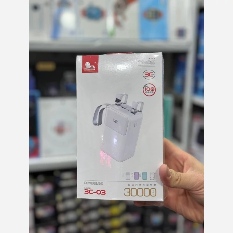 پاوربانک 30 هزار میلی آمپر اورجینال MODUNYOUPIN mini