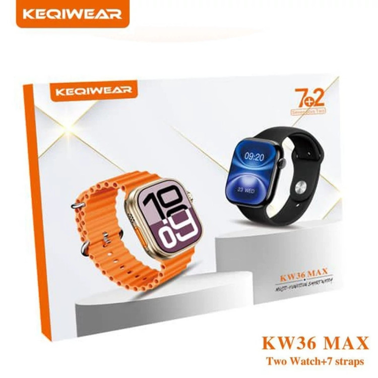 ساعت هوشمند دو تایی KW36 MAX
