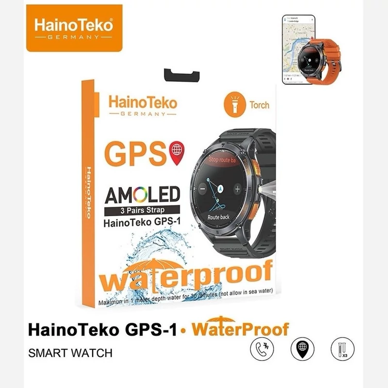 ساعت هوشمند اورجینال هاینو تکو مدل HAINO TEKO GPS-1