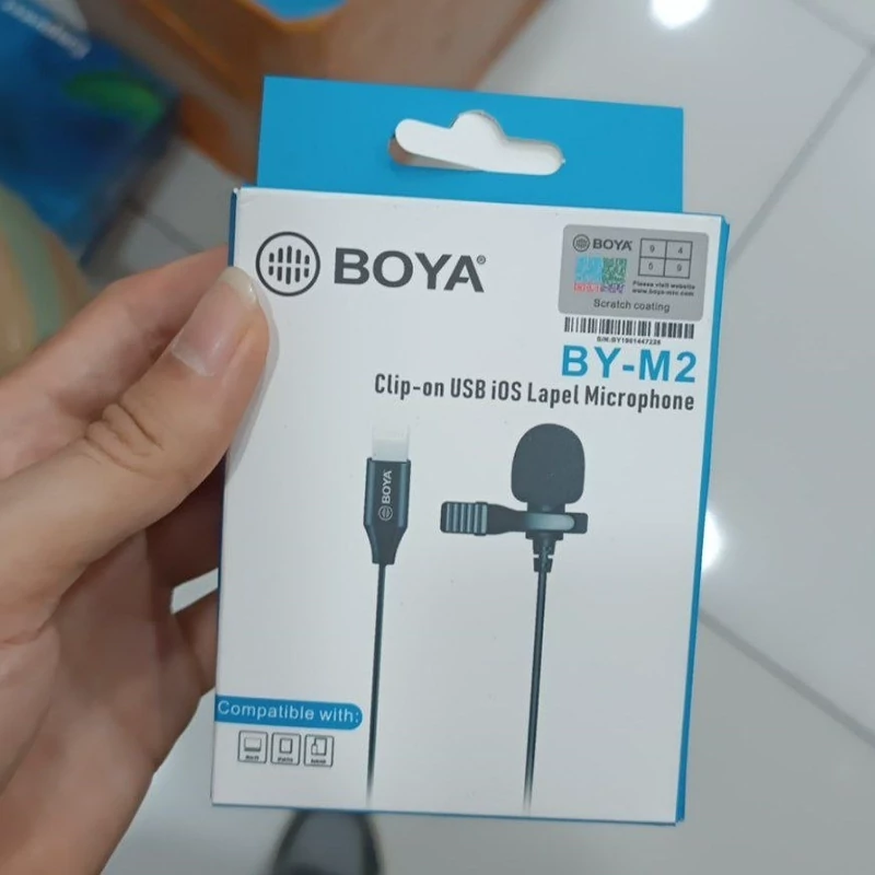 میکروفون اورجینال بویا مدل BOYA M2