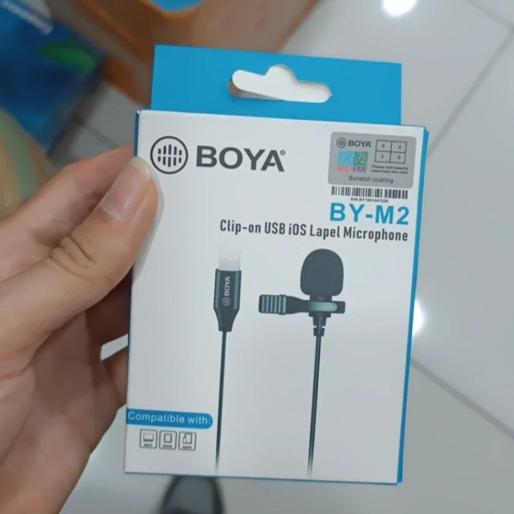 میکروفون اورجینال بویا مدل BOYA M2