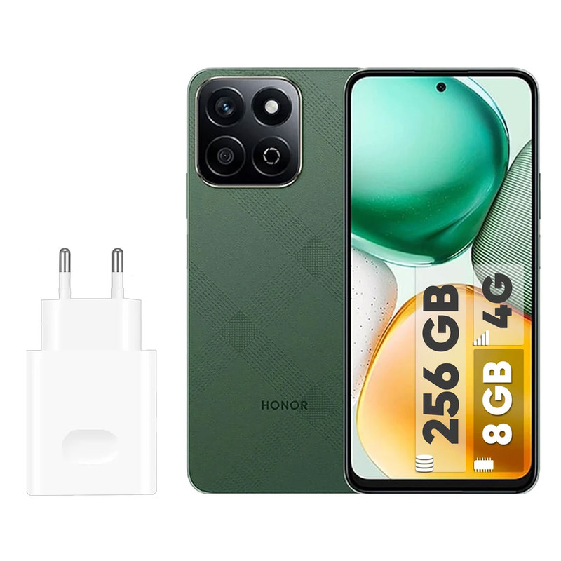 گوشی موبایل آنر مدل X7c دو سیمکارت ظرفیت 256 گیگابایت و 8 گیگابایت - به همراه شارژر 35 وات آنر