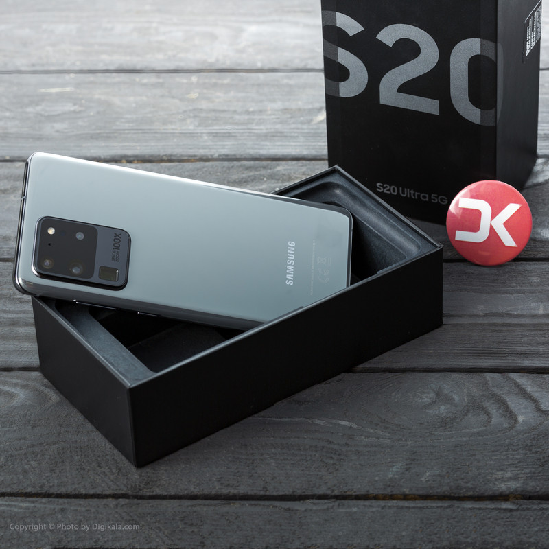 گوشی موبایل سامسونگ مدل Galaxy S20 Ultra 5G SM-G988B/DS دو سیم کارت ظرفیت 128 گیگابایت