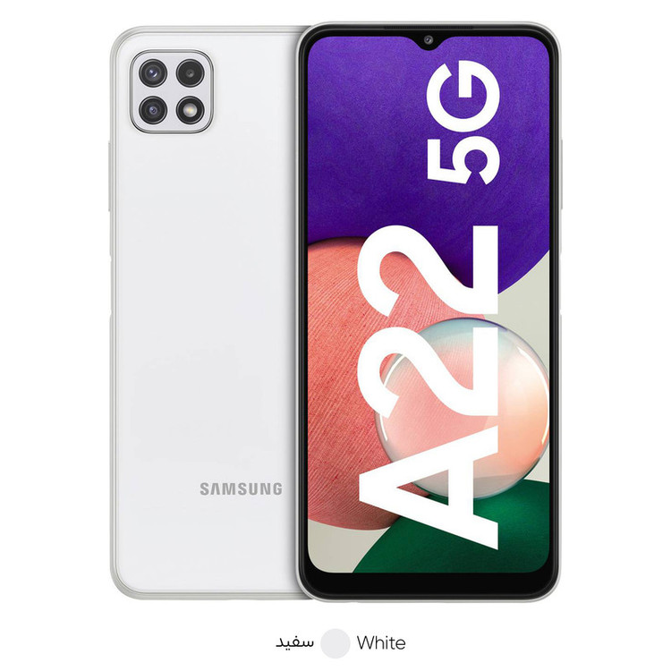گوشی موبایل سامسونگ مدل Galaxy A22 5G SM-A226b دو سیم کارت ظرفیت 128 گیگابایت و 6 گیگابایت رم