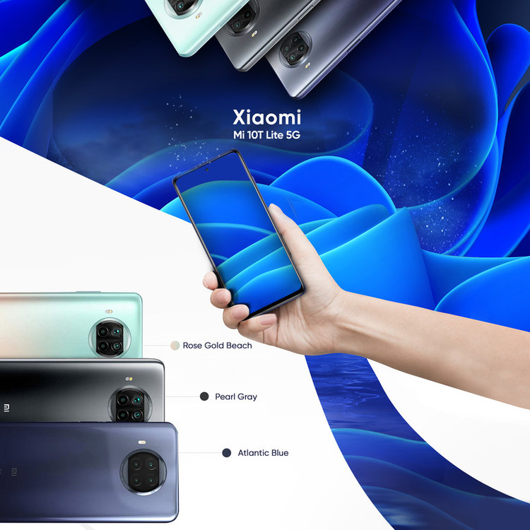 گوشی موبایل شیائومی مدل Mi 10T Lite 5G M2007J17G دو سیم کارت ظرفیت 128 گیگابایت و رم 6 گیگابایت