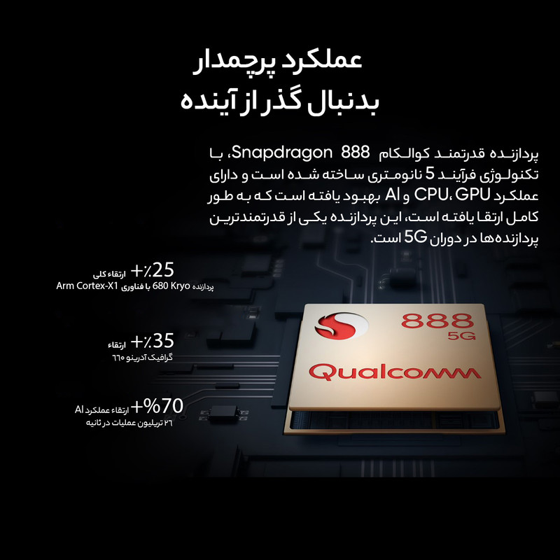 گوشی موبایل شیائومی مدل Mi 11 Ultra دو سیم کارت ظرفیت 256 گیگابایت و رم 12 گیگابایت - پک چین
