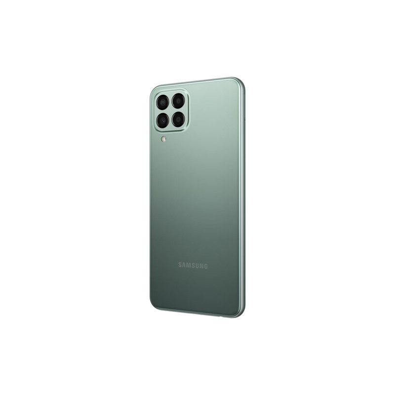 گوشی موبایل سامسونگ مدل Galaxy M33 5G SM-M336B/DS دو سیم کارت ظرفیت 128 گیگابایت و رم 8 گیگابایت به همراه شارژر دیواری و کارت حافظه - اکتیو