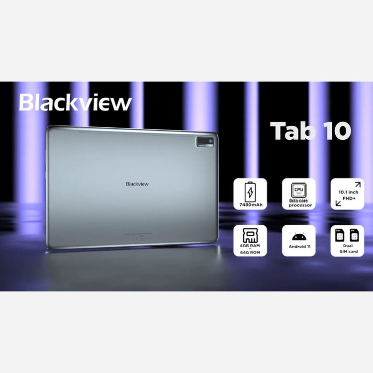 تبلت بلک ویو مدل Tab 10 ظرفیت 64 گیگابایت و رم 4 گیگابایت