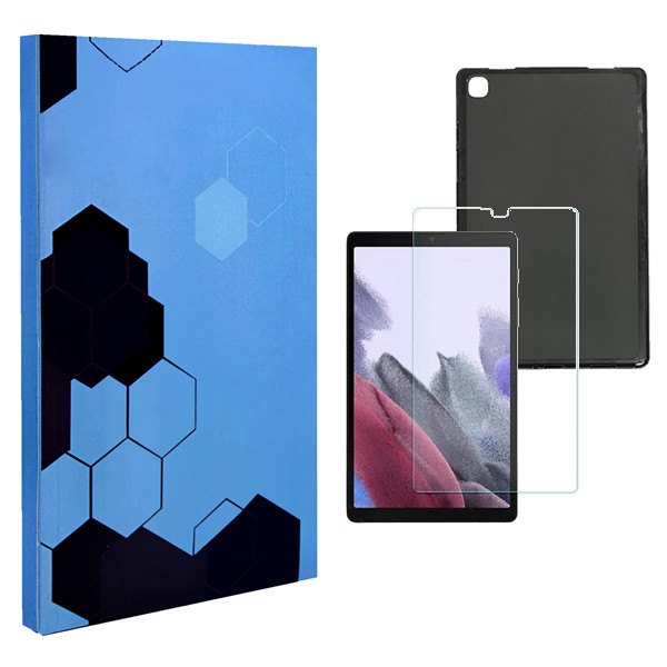 تبلت سامسونگ مدل Galaxy Tab A7 Lite SM-T220 ظرفیت 32 گیگابایت و رم سه گیگابایت به همراه کاور و محافظ صفحه نمایش