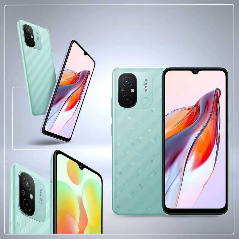 گوشی موبایل شیائومی مدل Redmi 12C دو سیم کارت ظرفیت 64 گیگابایت و رم 4 گیگابایت - پک اندونزی