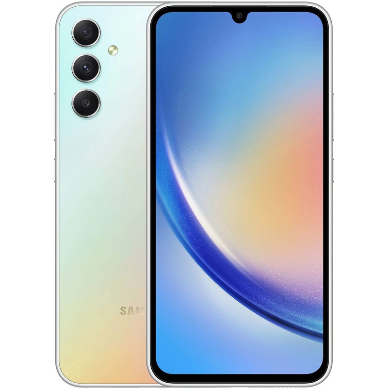 گوشی موبایل سامسونگ مدل Galaxy A34 5G دو سیم کارت ظرفیت 128 گیگابایت و رم 8 گیگابایت به همراه شارژر 25وات سامسونگ - ویتنام