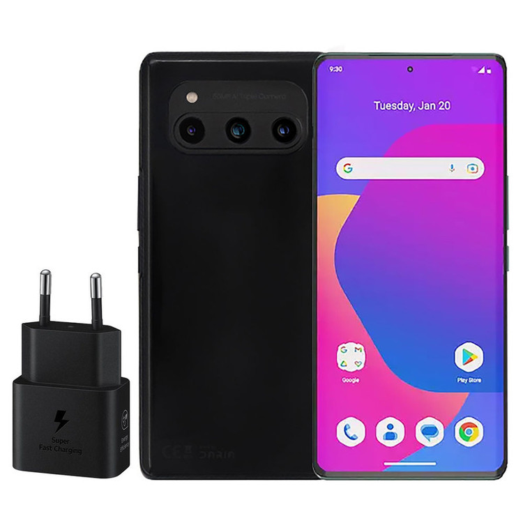 گوشی موبایل داریا مدل bond 5G دو سیم کارت ظرفیت 256 گیگابایت و رم 8 گیگابایت - نسخه امارات - به همراه شارژر 25 وات سامسونگ