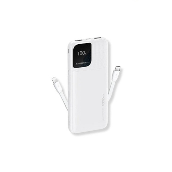 پاور بانک ریمکس مدل RPP-657 طرفیت 10000 میلی آمپر ساعت