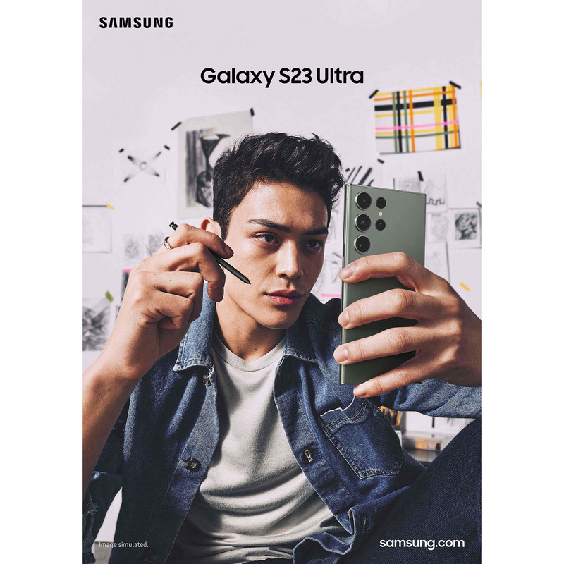 گوشی موبایل سامسونگ مدل Galaxy S23 Ultra دو سیم کارت ظرفیت 512 گیگابایت و رم 12 گیگابایت به همراه شارژر 45 وات سامسونگ - ویتنام
