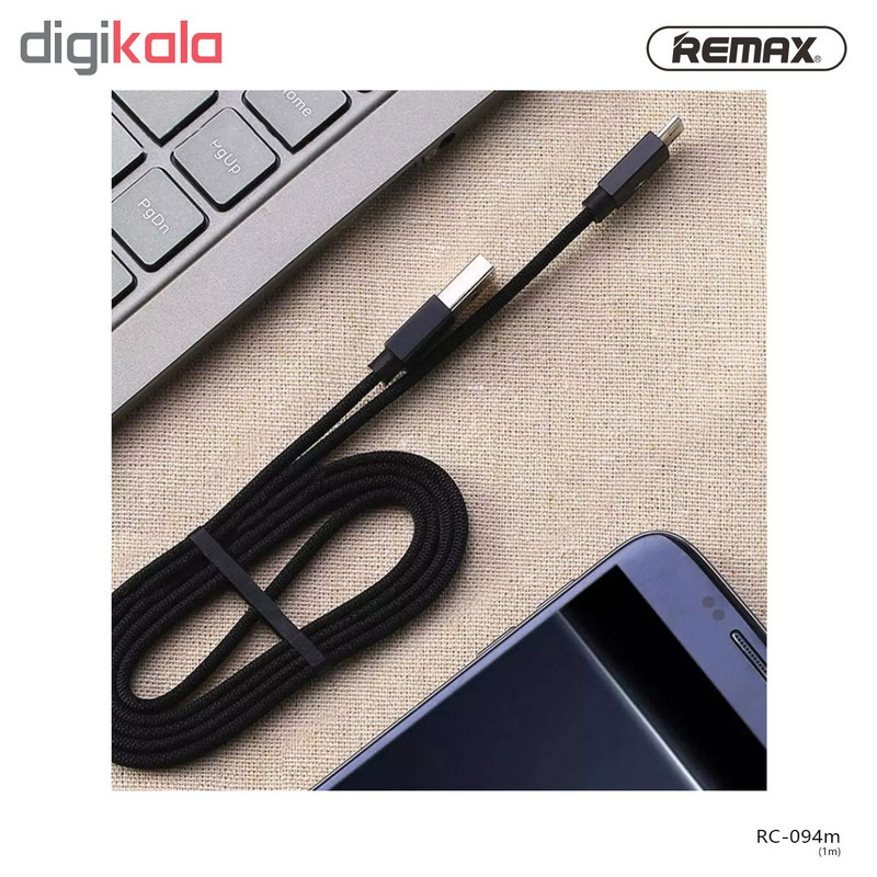 کابل تبدیل USB به microUSB ریمکس مدل Kerolla RC-094m طول 1 متر