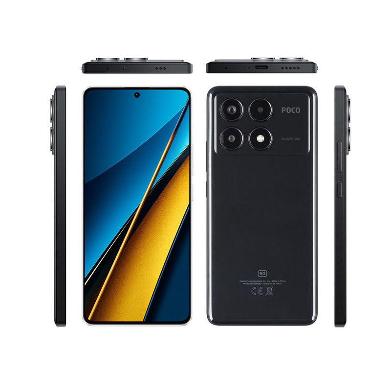 گوشی موبایل شیائومی پوکو مدل Poco X6 Pro 5G دو سیم کارت ظرفیت 256 گیگابایت و رم 8 گیگابایت