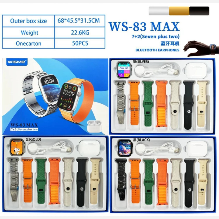 ساعت هوشمند WISME WS-83 max