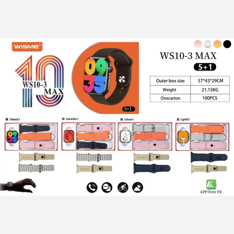 ساعت هوشمند WS10-3 MAX