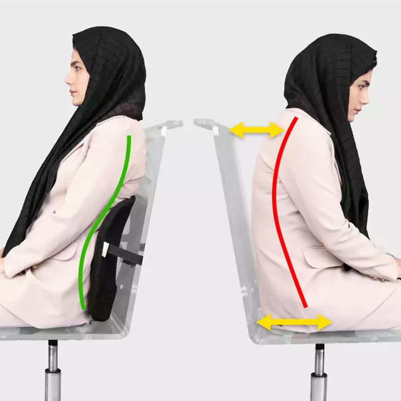 پشتی کمری طبی باراد مدل LS1